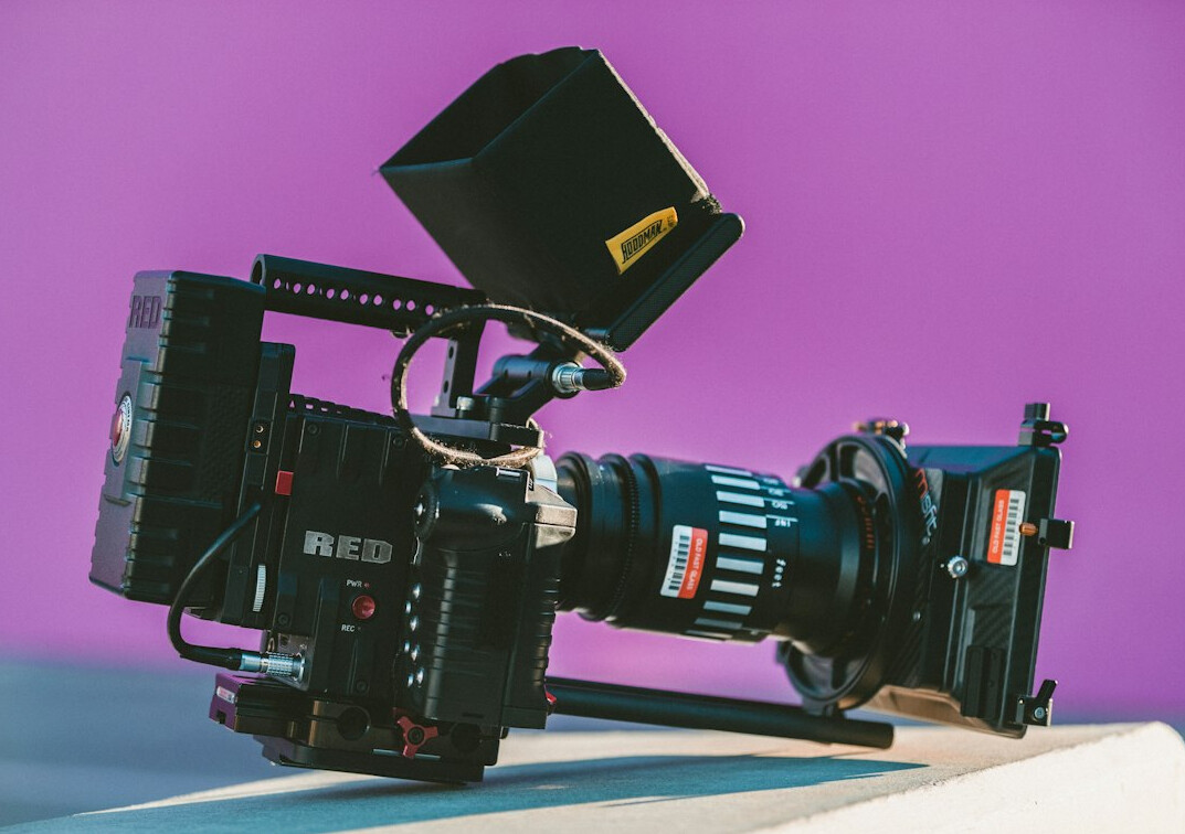 professional video camera