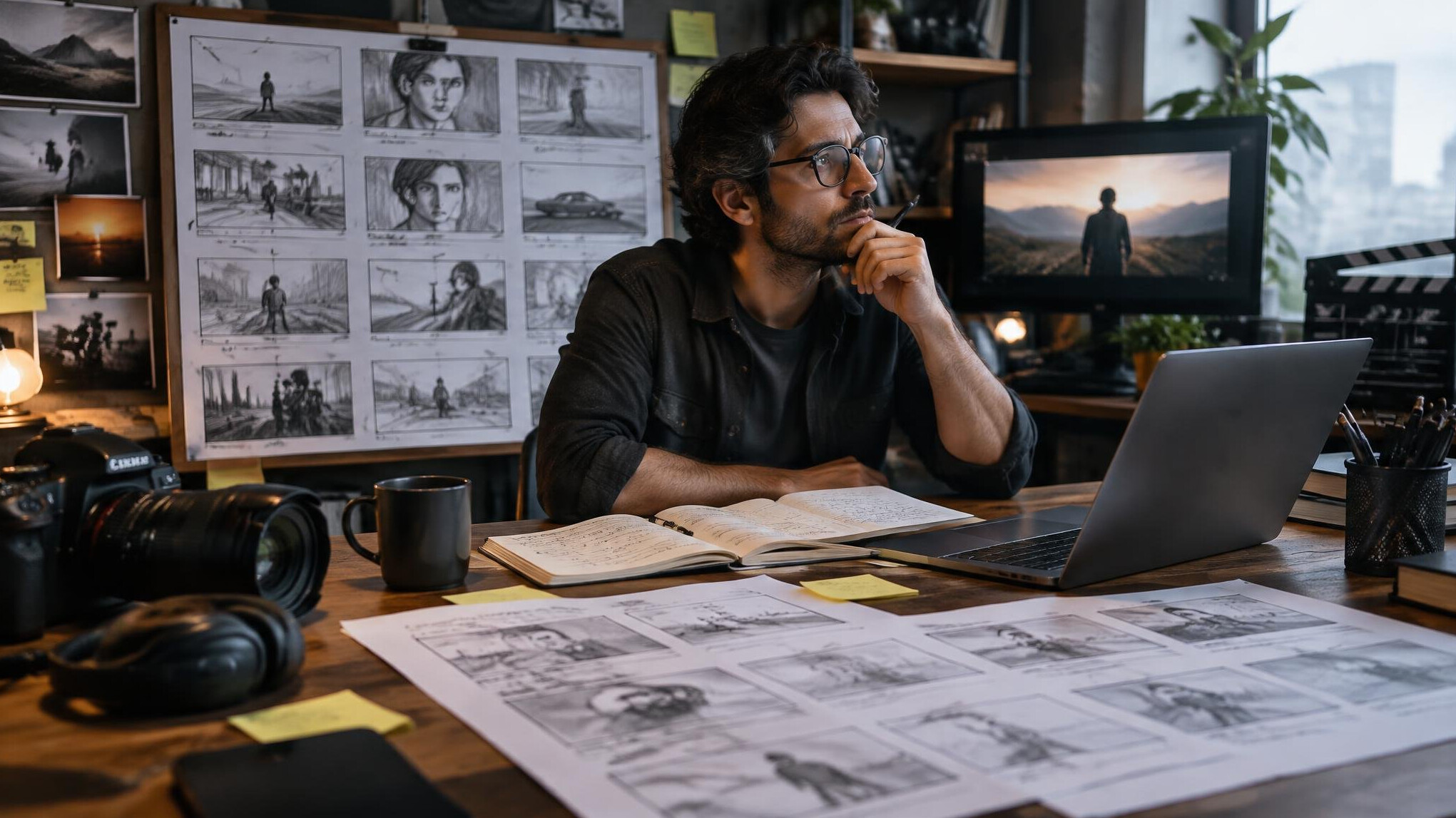 filmmaker brainstorming ideas