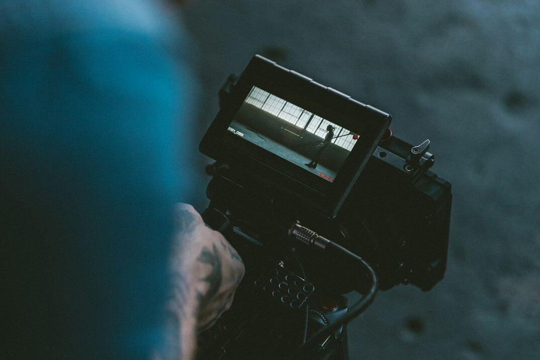 cinematographer using dramatic lighting