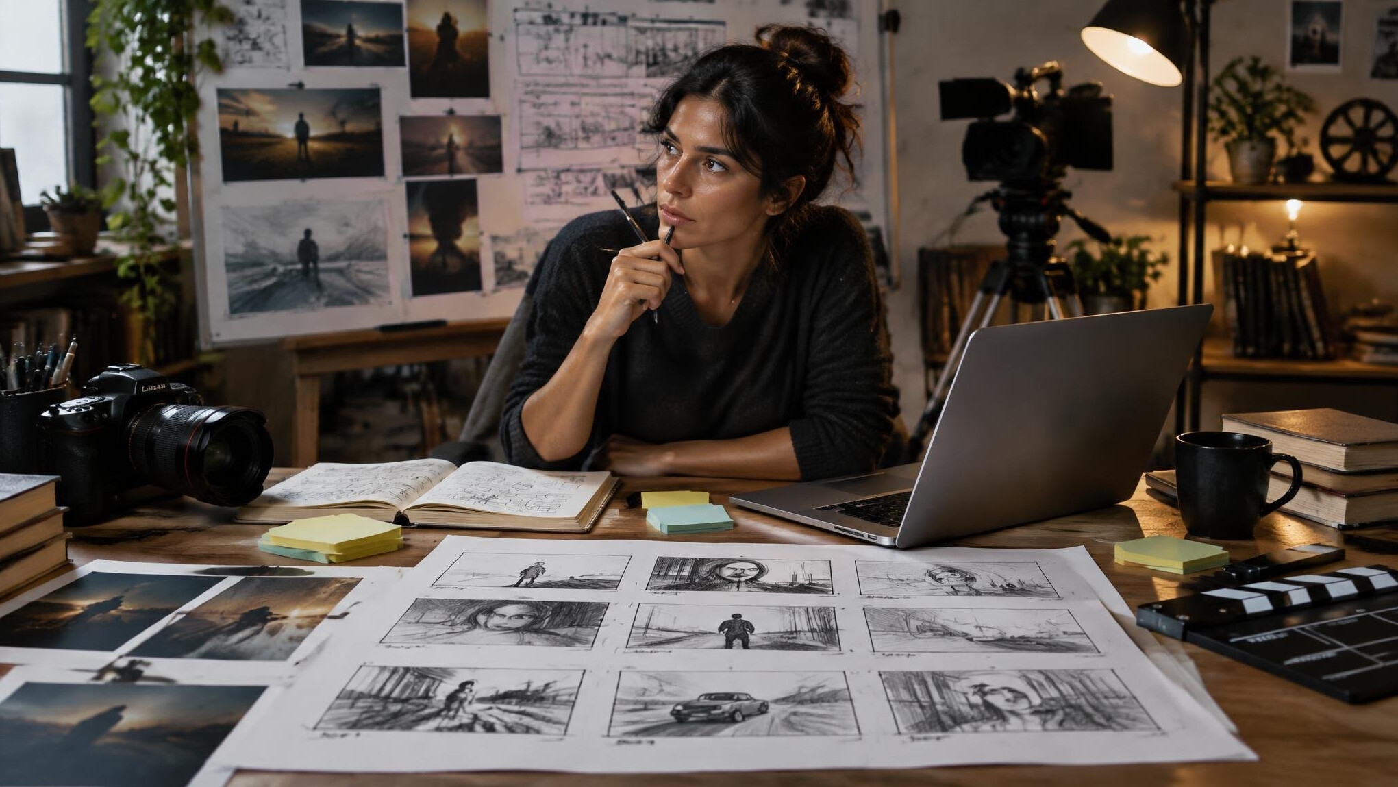 filmmaker brainstorming ideas