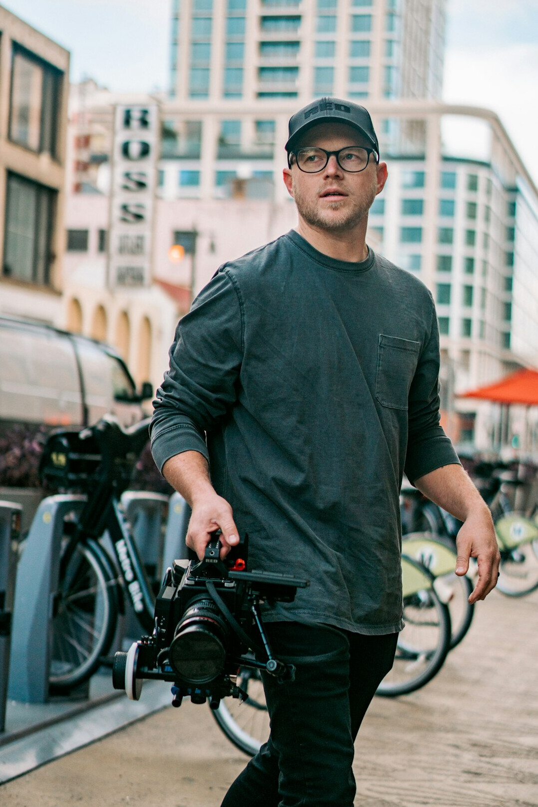 professional filmmaker portrait